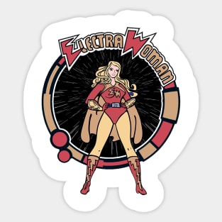 Electra Woman - Warp Speed Sticker